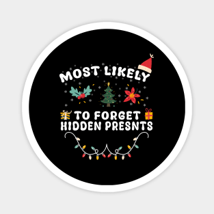 Most Likely To Forget Hidden Magnet